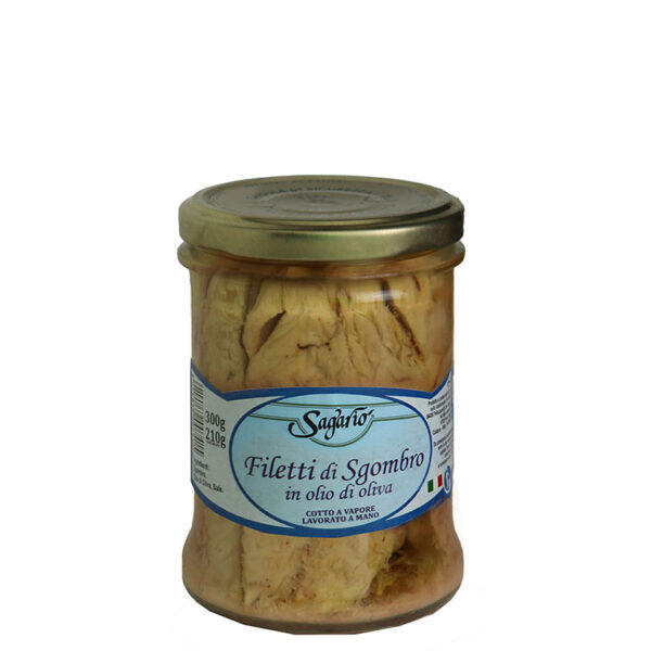 Filetti di sgombro in olio di oliva gr 300