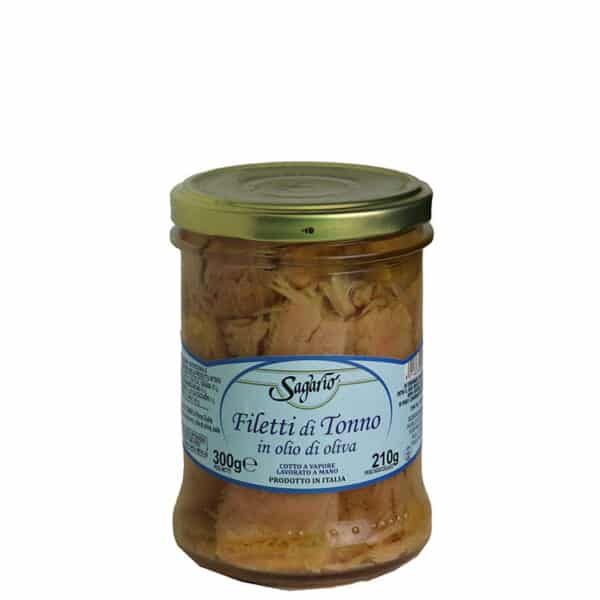 Filetti di tonno in olio di oliva gr 300